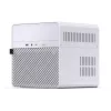 Jonsbo N2 Mini-ITX NAS korpusas, kubas, aliuminis/plienas, baltas