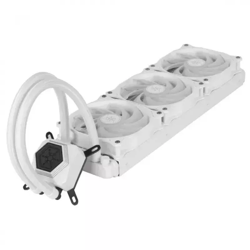 Vandens aušintuvas „all-in-one“ Silverstone SST-PF360W-ARGB-V2 12 cm Baltas