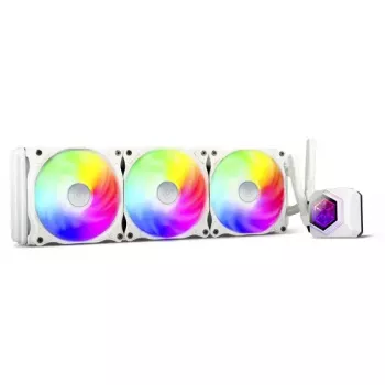 SilverStone SST-PF360W-ARGB-V2 Permafrost PF360-ARGB V2 AIO skysčio aušinimo sistema, 360 mm, su RGB valdikliu, balta