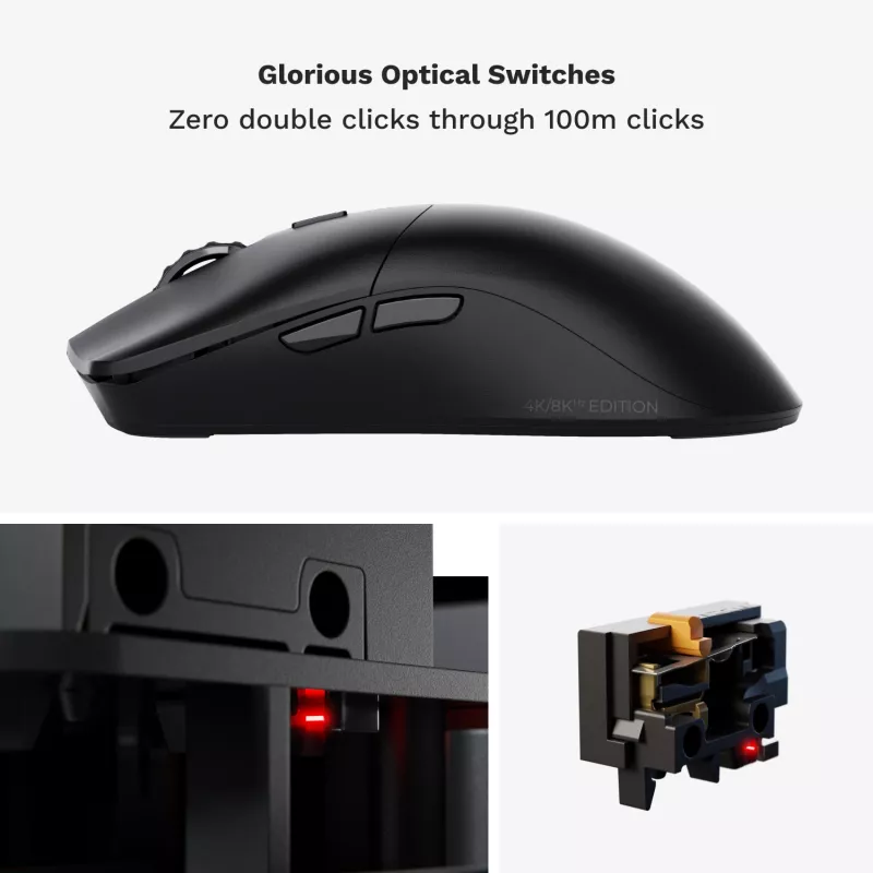 Glorious Gaming Model O 2 PRO Wireless - 1K Polling - Juoda