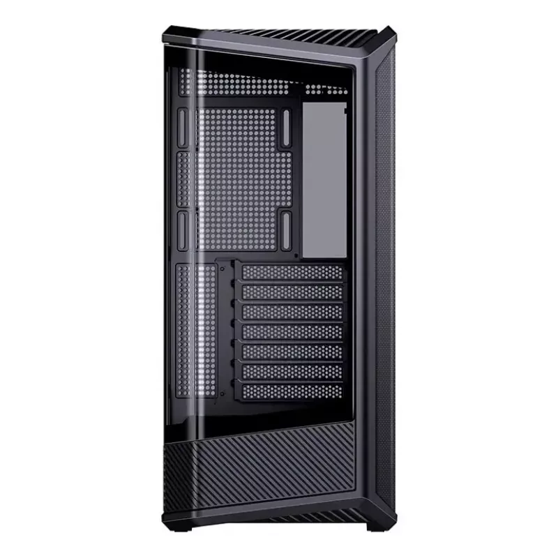 Kompiuterio korpusas Jonsbo D400 Midi Tower ATX, grūdintas stiklas, juodas