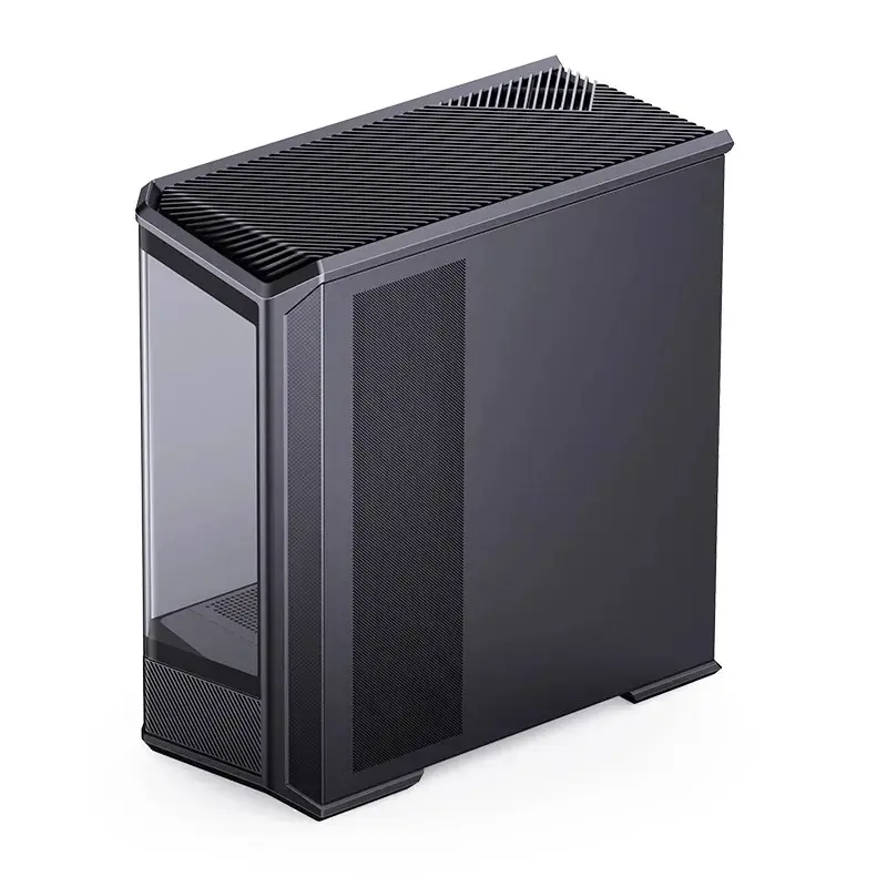 Kompiuterio korpusas Jonsbo D400 Midi Tower ATX, grūdintas stiklas, juodas