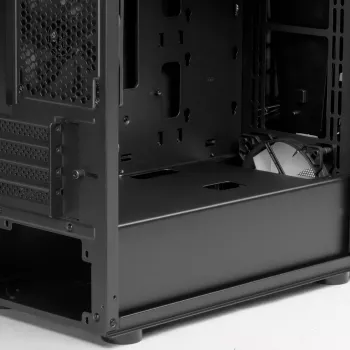 Korpusas Silverstone FARA V1M PRO Tower juodas