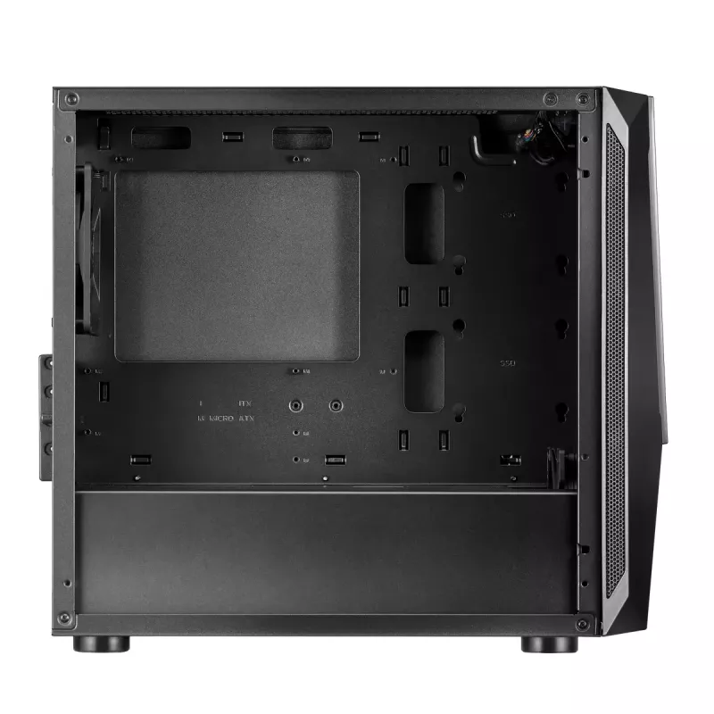 Korpusas Silverstone FARA V1M PRO Tower juodas