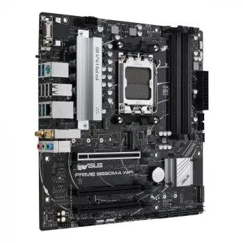ASUS PRIME B650M-A WIFI pagrindinė plokštė AMD B650 Socket AM5 micro ATX