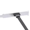 InLine PCI lizdo laikiklis, USB-C į USB 3.2 priekinį skydelį Key-A vidinis, 0,5 m
