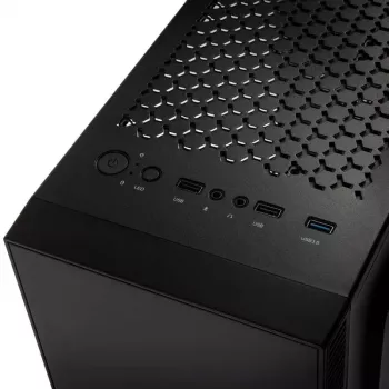PC korpusas Kolink Inspire K9 ARGB Midi Tower juodas