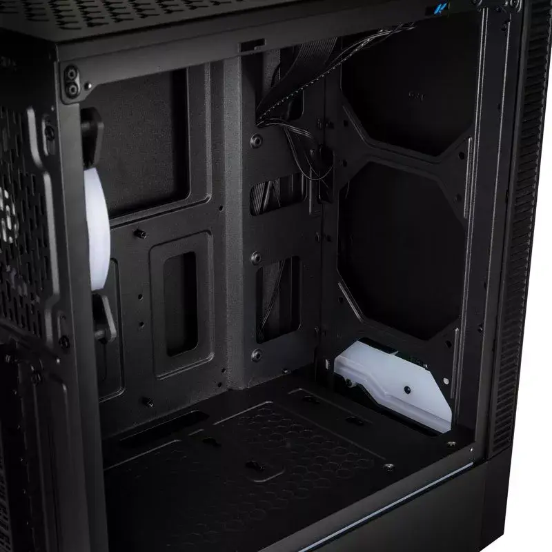 PC korpusas Kolink Inspire K9 ARGB Midi Tower juodas