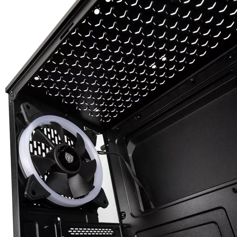 PC korpusas Kolink Inspire K9 ARGB Midi Tower juodas