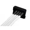 Laidas Silverstone SST-PP07-BTSW 0,3 m Molex 4p į 4xSATA