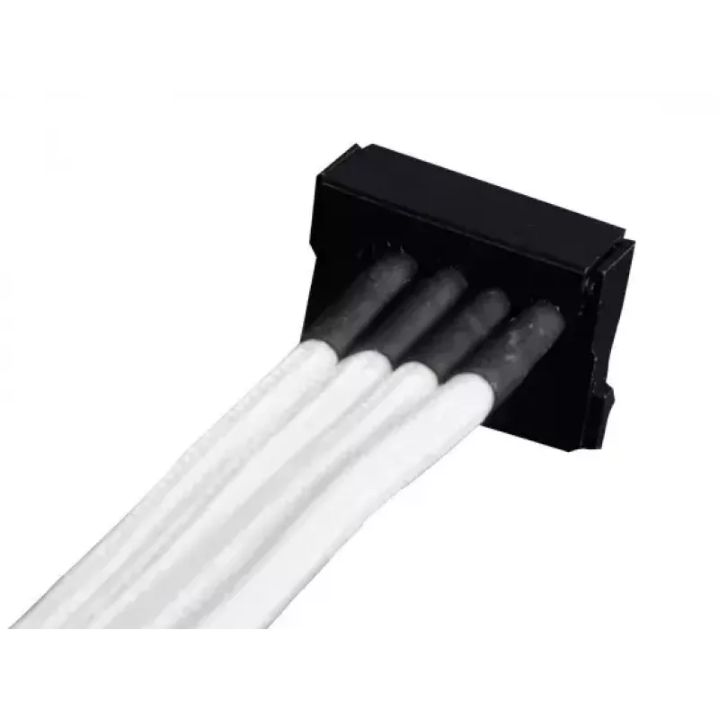 Laidas Silverstone SST-PP07-BTSW 0,3 m Molex 4p į 4xSATA