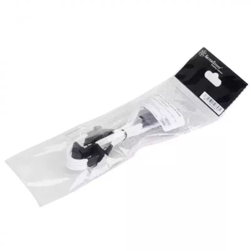 Laidas Silverstone SST-PP07-BTSW 0,3 m Molex 4p į 4xSATA