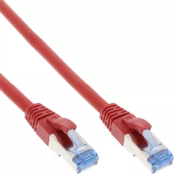 InLine Patch Laidas S/FTP PiMF Cat.6A halogen free 500MHz raudonas 2m
