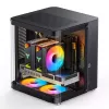 Korpusas Jonsbo TK-1 2.0 Mini Tower juodas