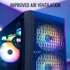 PC korpusas Aerocool Beam-G-BK-V1 Mini Tower juodas