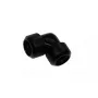 Alphacool 17446 žalvarinė jungtis juoda 38mm