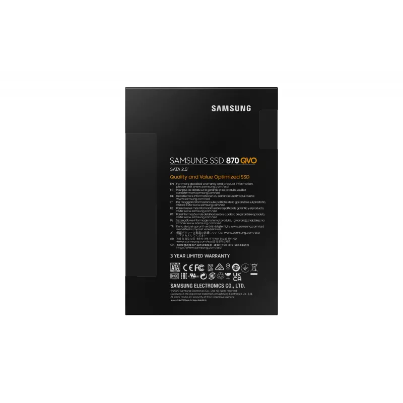 Samsung MZ-77Q2T0 2 TB 2,5 colio Serial ATA III V-NAND MLC SSD