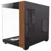 PC korpusas Antec CX800 Midi Tower juodas, medžio akcentai