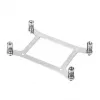 Oro aušintuvas Silverstone XE04-2066 juodas sidabrinis 6.8 mmH2O dvigubas rutulinis guolis