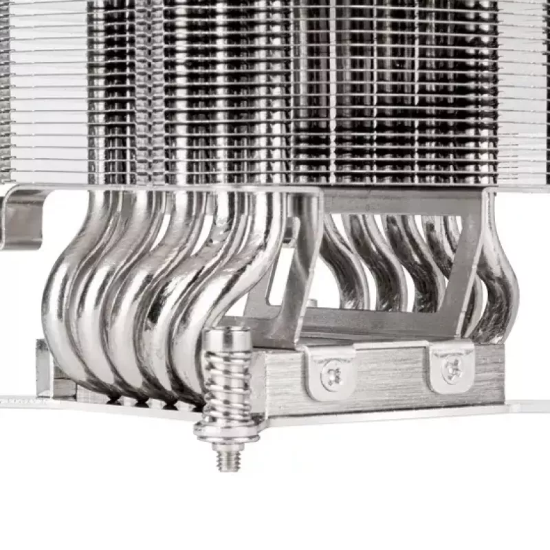 Oro aušintuvas Silverstone XE04-2066 juodas sidabrinis 6.8 mmH2O dvigubas rutulinis guolis