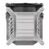 Oro aušintuvas Silverstone XE04-2066 juodas sidabrinis 6.8 mmH2O dvigubas rutulinis guolis