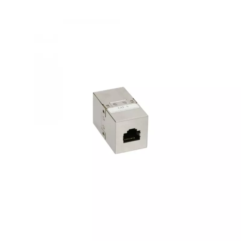 InLine Cat.6 adapteris visiškai ekranuotas metalinis 2x RJ45 motina-motina tiesioginis