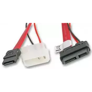 SATA kabelis ploniems optiniams įrenginiams Akasa AK-CB050-40 0.4 m