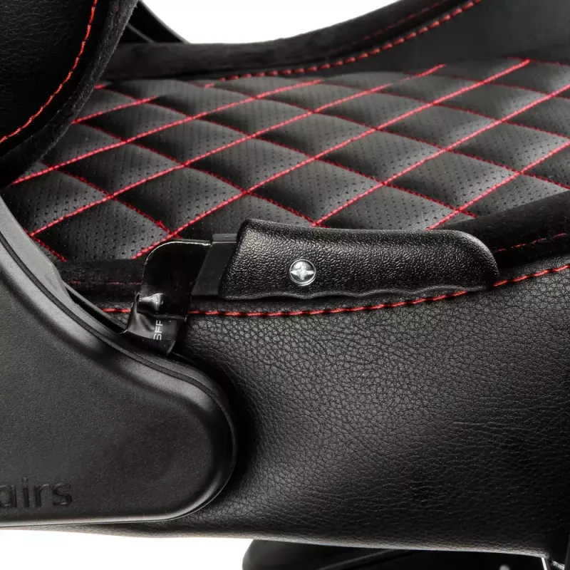 Žaidimų kėdė noblechairs EPIC Padded seat Black Red 120 kg