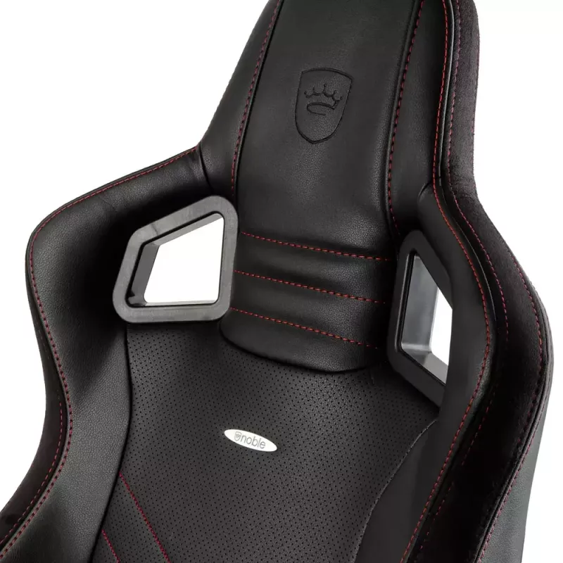 Žaidimų kėdė noblechairs EPIC Padded seat Black Red 120 kg