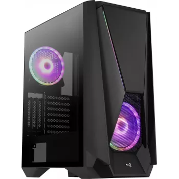 Aerocool Visor Midi Tornas Juodas