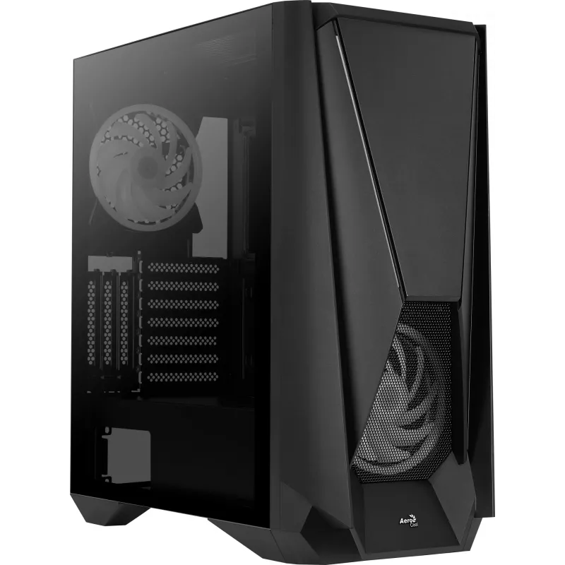Aerocool Visor Midi Tornas Juodas