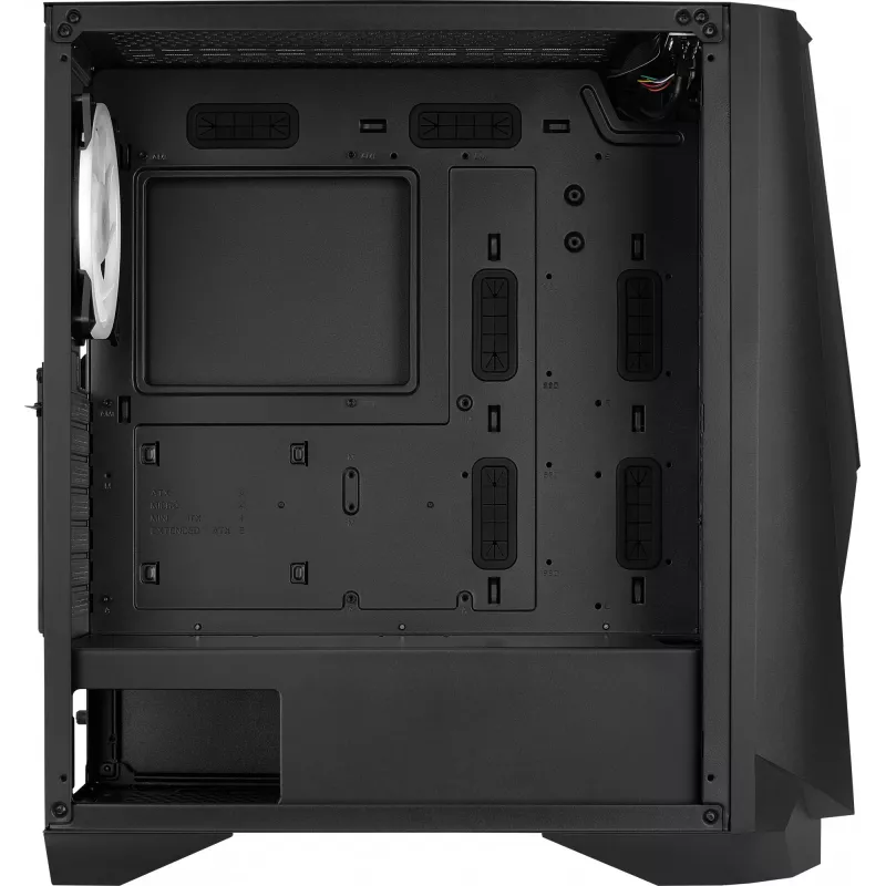 Aerocool Visor Midi Tornas Juodas
