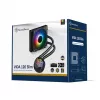 Skysčio aušinimo komplektas SilverStone VIDA 120 SLIM 12 cm Juoda 300-1800 RPM