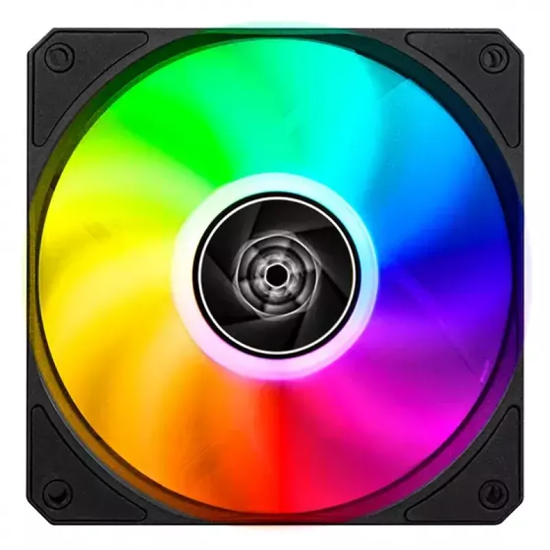 Skysčio aušinimo komplektas SilverStone VIDA 120 SLIM 12 cm Juoda 300-1800 RPM