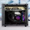 Skysčio aušinimo komplektas SilverStone VIDA 120 SLIM 12 cm Juoda 300-1800 RPM