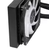 Skysčio aušinimo komplektas SilverStone VIDA 120 SLIM 12 cm Juoda 300-1800 RPM