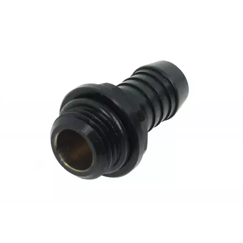 Alphacool 17093 žalvarinė jungtis juoda 22 mm aukščio 1 cm skersmens