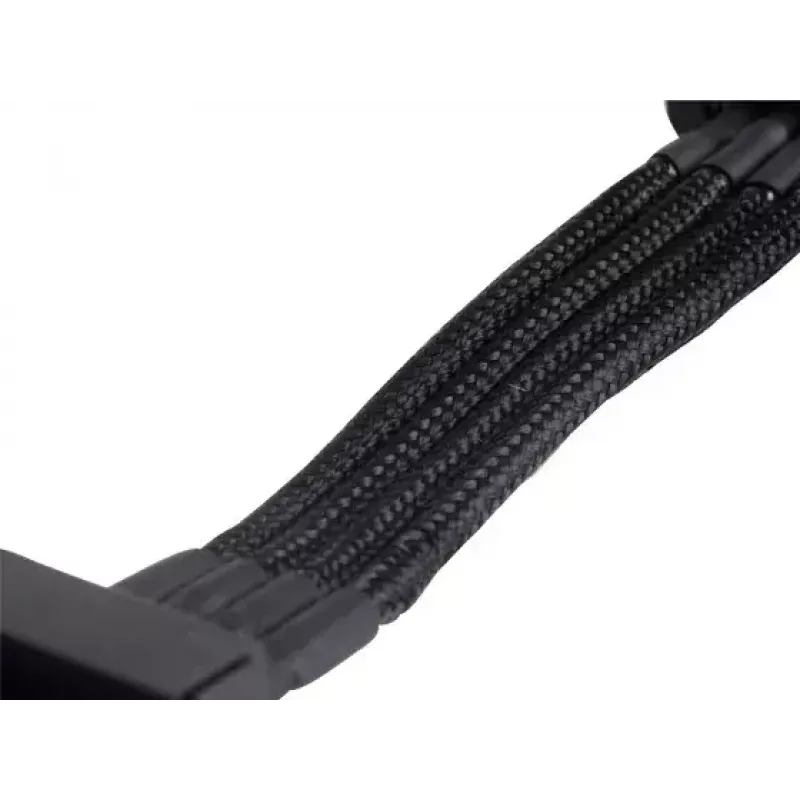 Laidas Silverstone SST-PP07-BTSB 0,3 m Molex 4 jungtis į 4xSATA