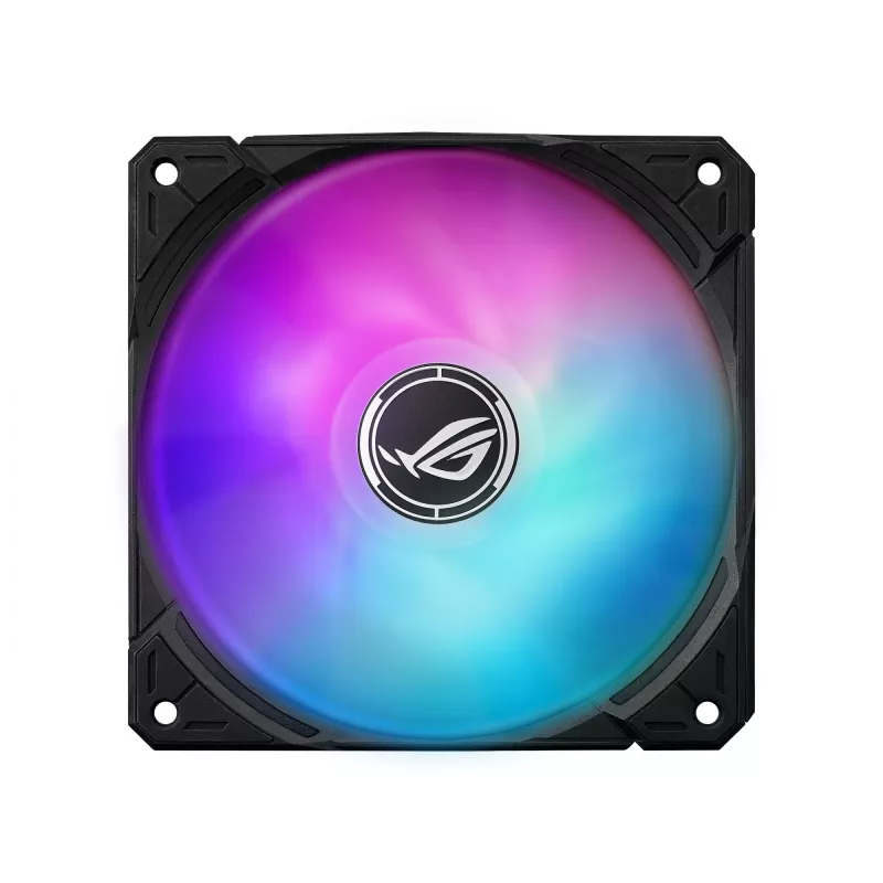 Skysčio aušintuvas ASUS ROG Ryuo IV SLC 360 ARGB — 120 mm ventiliatoriai, 360 mm radiatorius, juodas