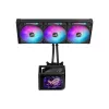 Skysčio aušintuvas ASUS ROG Ryuo IV SLC 360 ARGB — 120 mm ventiliatoriai, 360 mm radiatorius, juodas