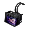 Skysčio aušintuvas ASUS ROG Ryuo IV SLC 360 ARGB — 120 mm ventiliatoriai, 360 mm radiatorius, juodas