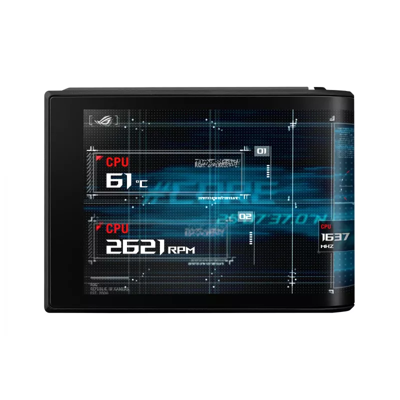 Skysčio aušintuvas ASUS ROG Ryuo IV SLC 360 ARGB — 120 mm ventiliatoriai, 360 mm radiatorius, juodas