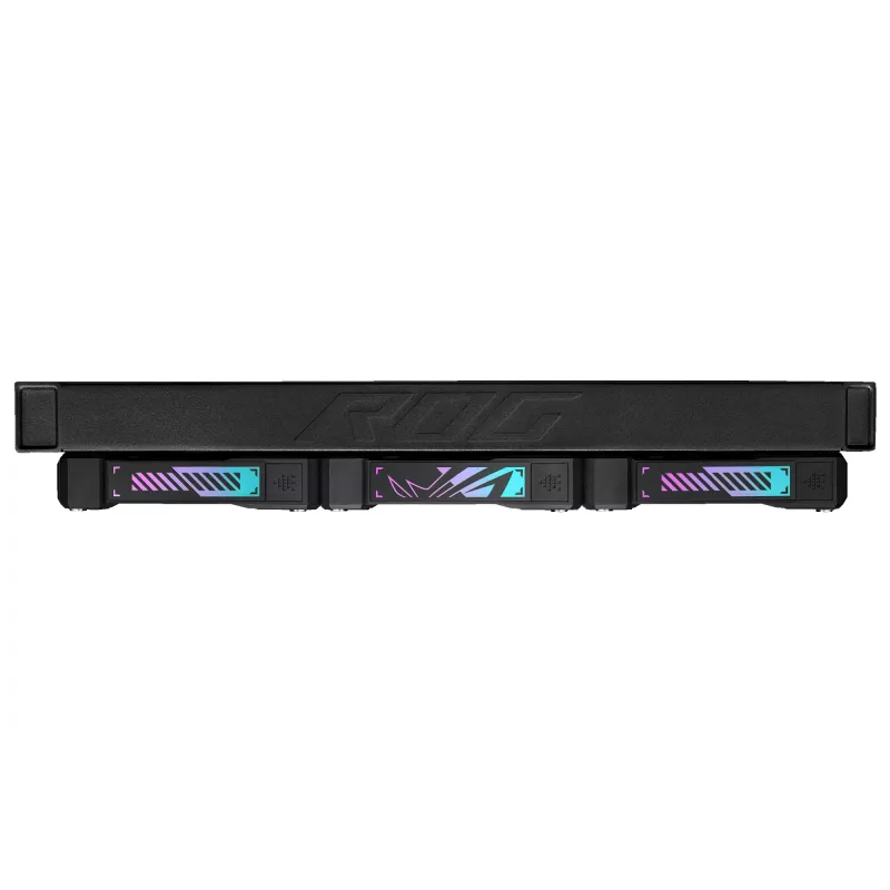 Skysčio aušintuvas ASUS ROG Ryuo IV SLC 360 ARGB — 120 mm ventiliatoriai, 360 mm radiatorius, juodas