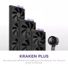 Vandens aušintuvas NZXT Kraken Plus 360 12 cm juodas, Fluid Dynamic Bearing