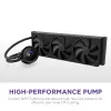 Vandens aušintuvas NZXT Kraken Plus 360 12 cm juodas, Fluid Dynamic Bearing