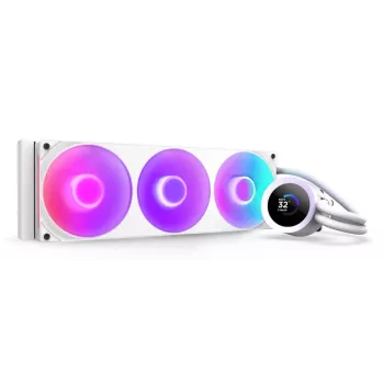 Vandens aušintuvas NZXT Kraken Plus 360 RGB White 500-2400 RPM