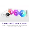 Vandens aušintuvas NZXT Kraken Plus 360 RGB White 500-2400 RPM