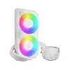 Vandens aušintuvas CPU Arctic Liquid Freezer III Pro 240 A-RGB — 240 mm, 120 mm ventiliatoriai, Baltas, LGA1700/AM4/AM5