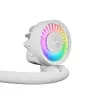 Vandens aušintuvas CPU Arctic Liquid Freezer III Pro 240 A-RGB — 240 mm, 120 mm ventiliatoriai, Baltas, LGA1700/AM4/AM5