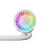 Vandens aušintuvas CPU Arctic Liquid Freezer III Pro 240 A-RGB — 240 mm, 120 mm ventiliatoriai, Baltas, LGA1700/AM4/AM5